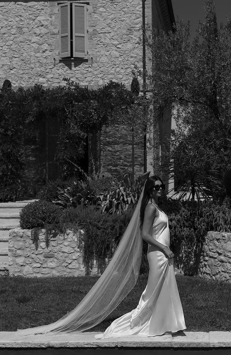 Chrissy Bridal Slip Dress - Image 5