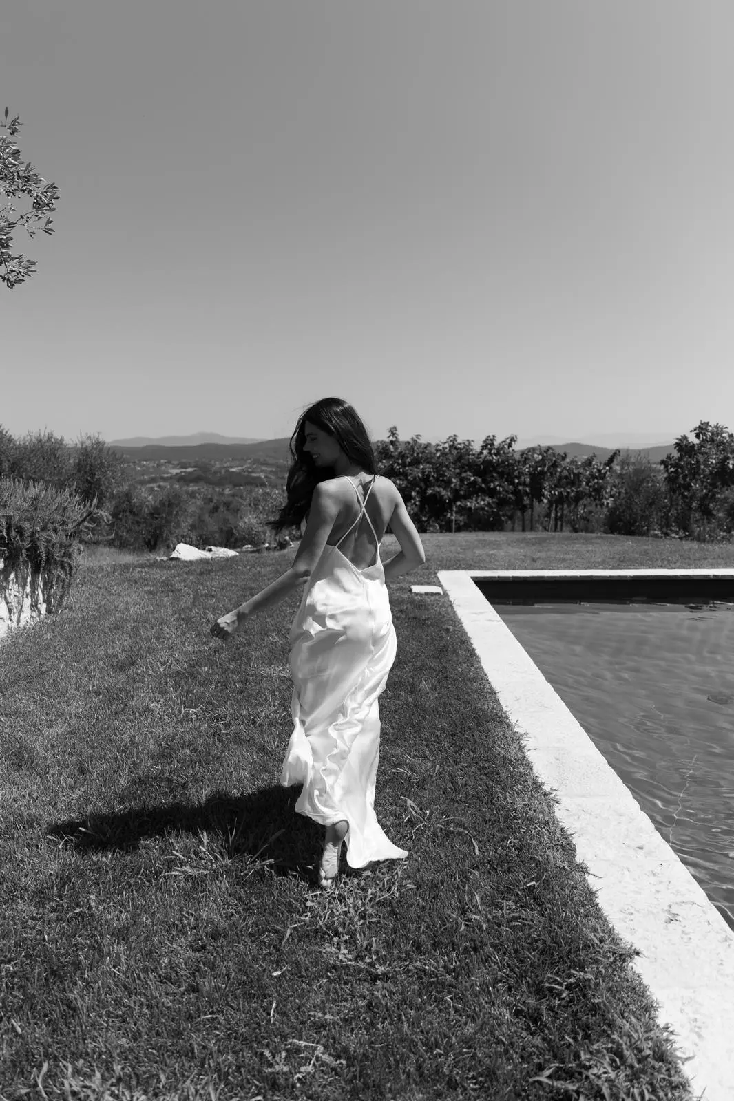 Chrissy Bridal Slip Dress - Image 8