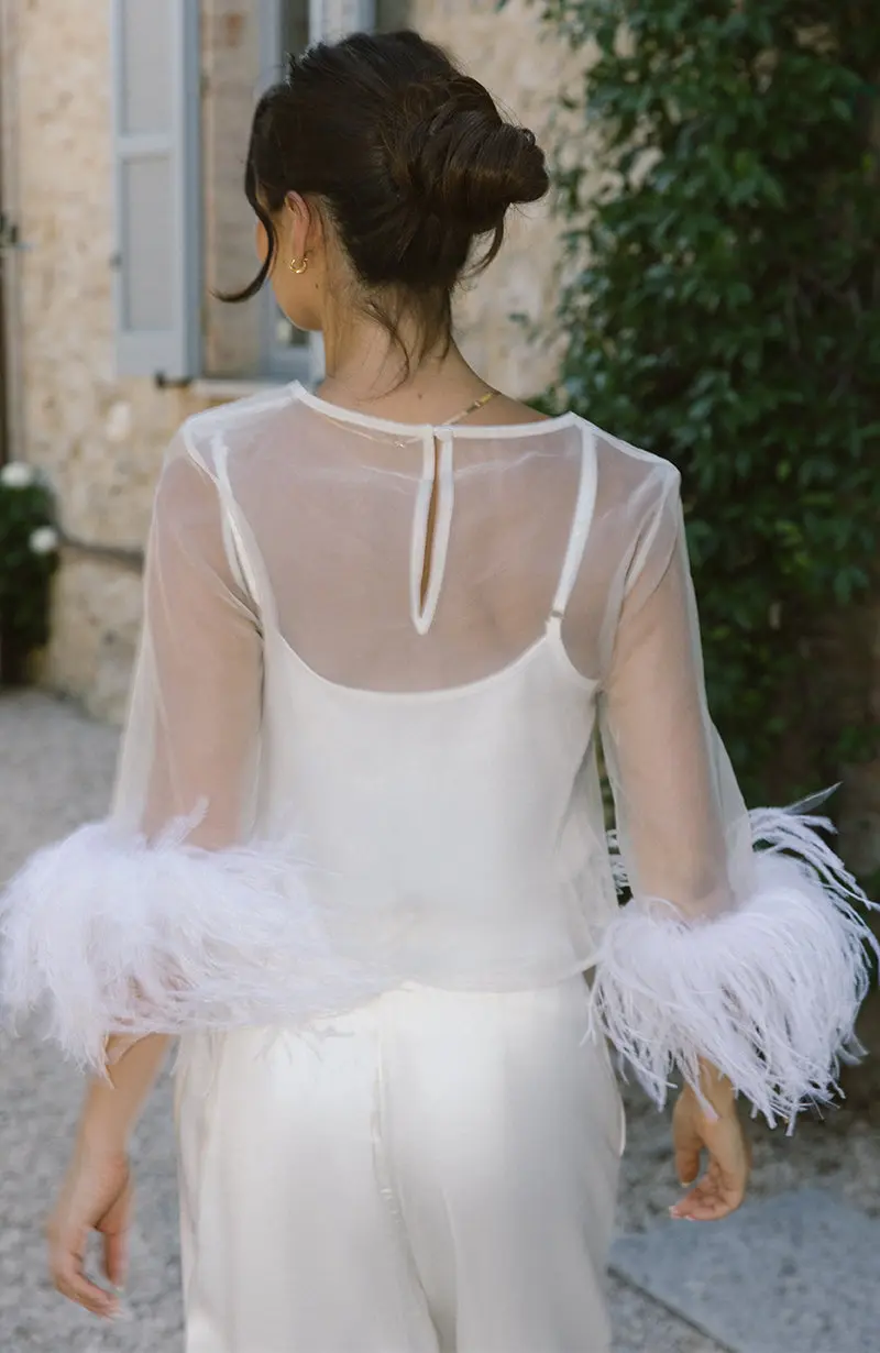 Cyndi Bridal Camisole - Image 3