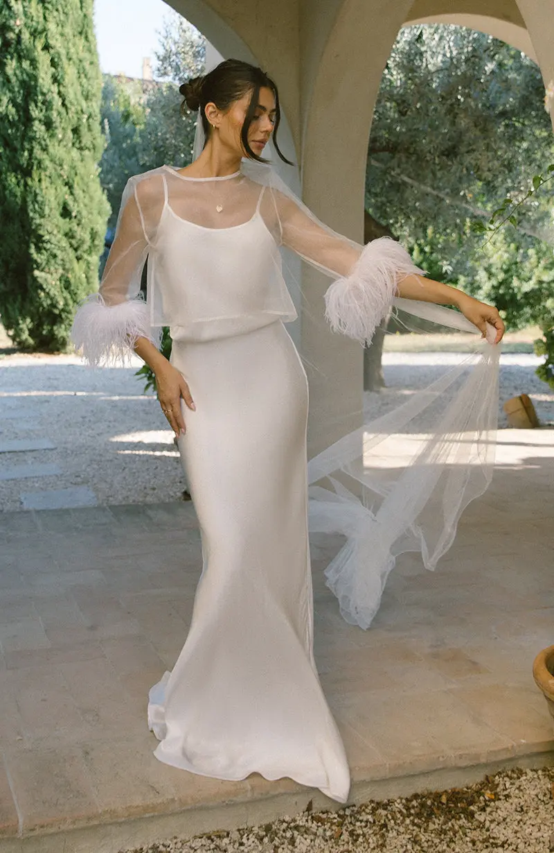 Gwen Bridal Skirt - Image 4