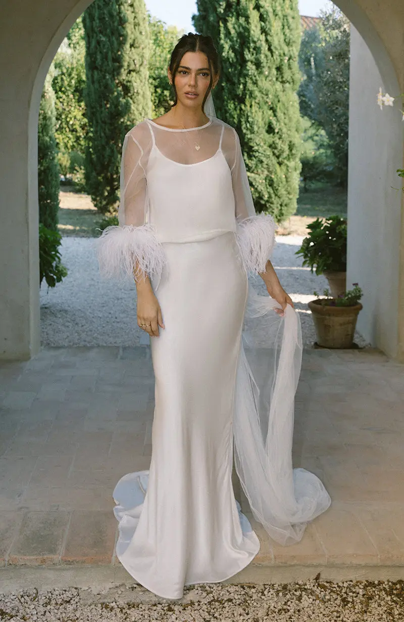 Gwen Bridal Skirt - Image 7
