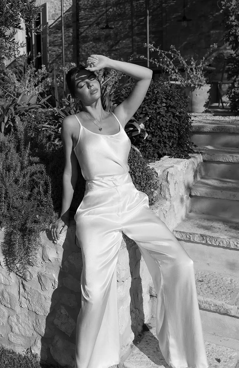 Lulu Bridal High Waisted Trouser - Image 3