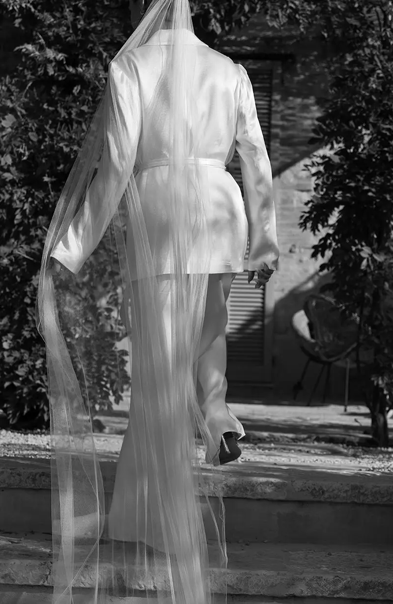 Lulu Bridal High Waisted Trouser - Image 4