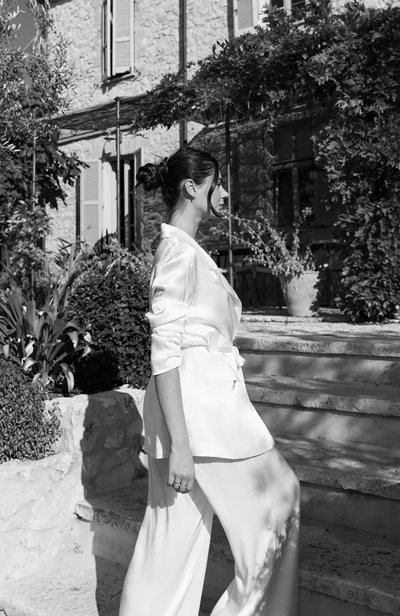 Lulu Bridal High Waisted Trouser - Image 5