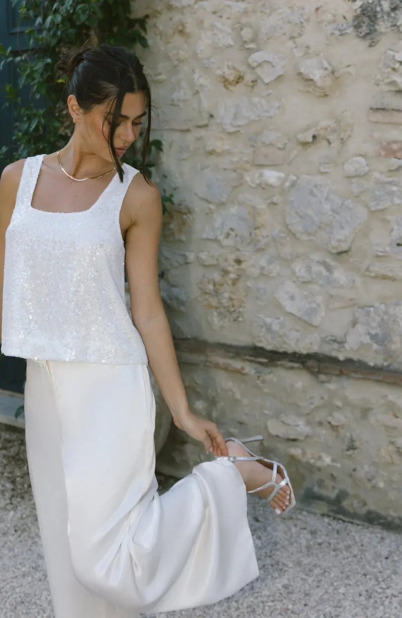 Lulu Bridal High Waisted Trouser - Image 7