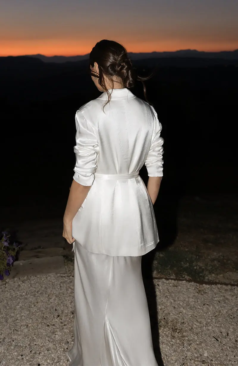 Patti Bridal Single Breasted Blazer - Image 11
