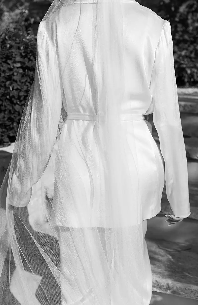 Patti Bridal Single Breasted Blazer - Image 6